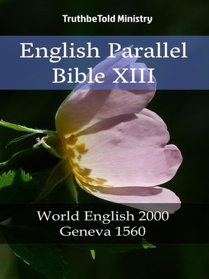 cover image of English Parallel Bible XIII